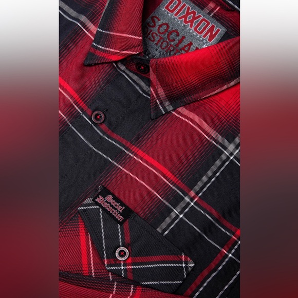 DIXXON SOCIAL DISTORTION FLANNEL - Picture 5 of 6
